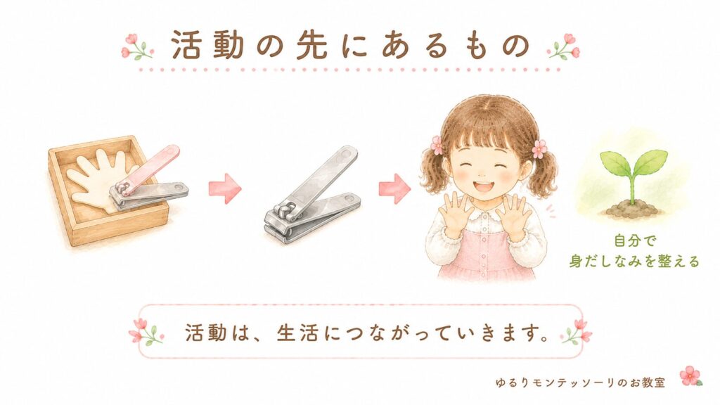 爪切りの活動の先にあるもの