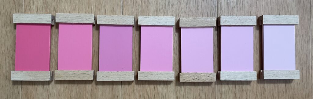 色板 ピンク グラデーション