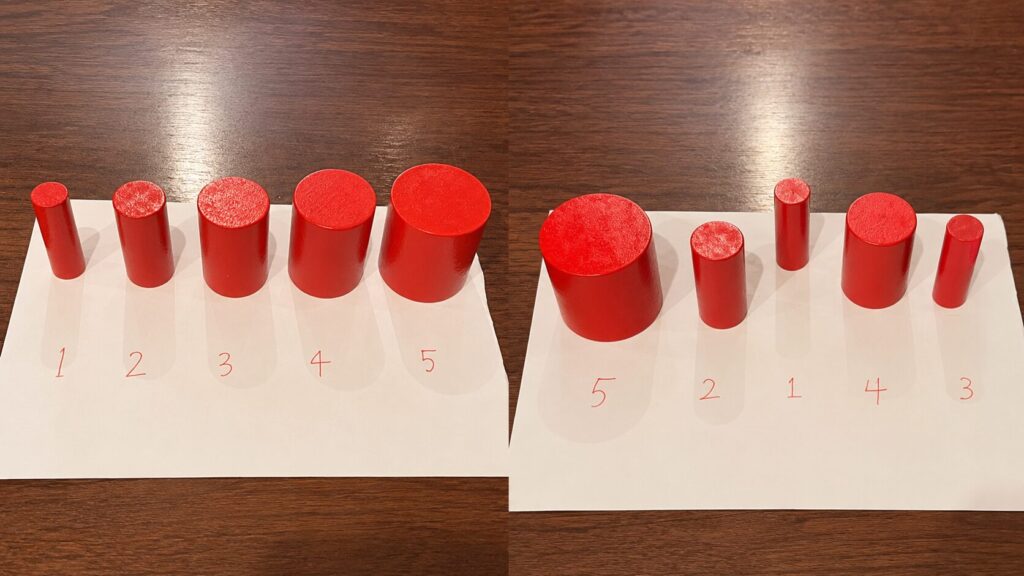 色つき円柱と算数教育