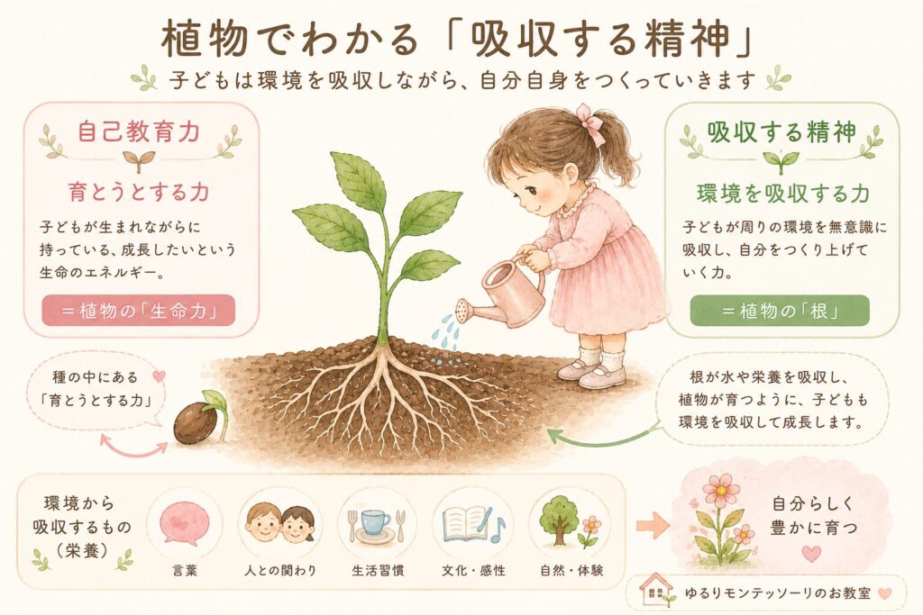 植物でわかる「吸収する精神」