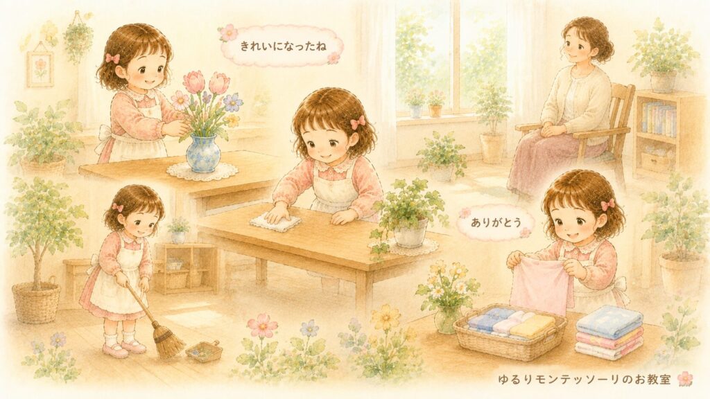 美しさや感覚を育てる活動