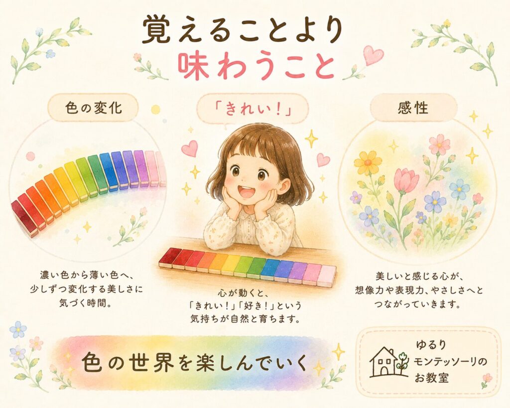 覚えることより味わうこと