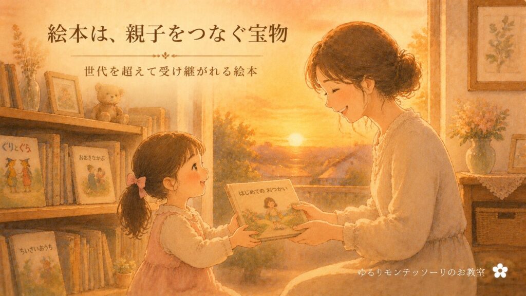 母から娘へ受け継がれる大切な絵本