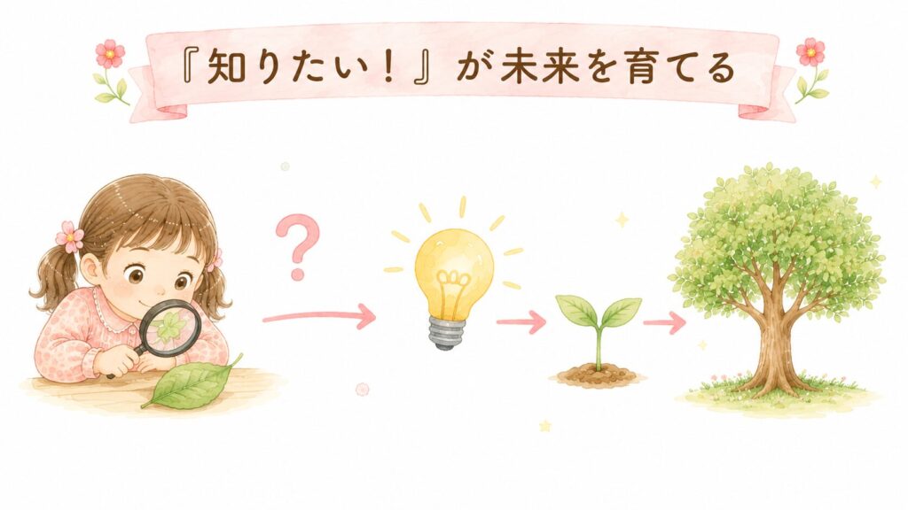 好奇心が学びへ育っていく子ども